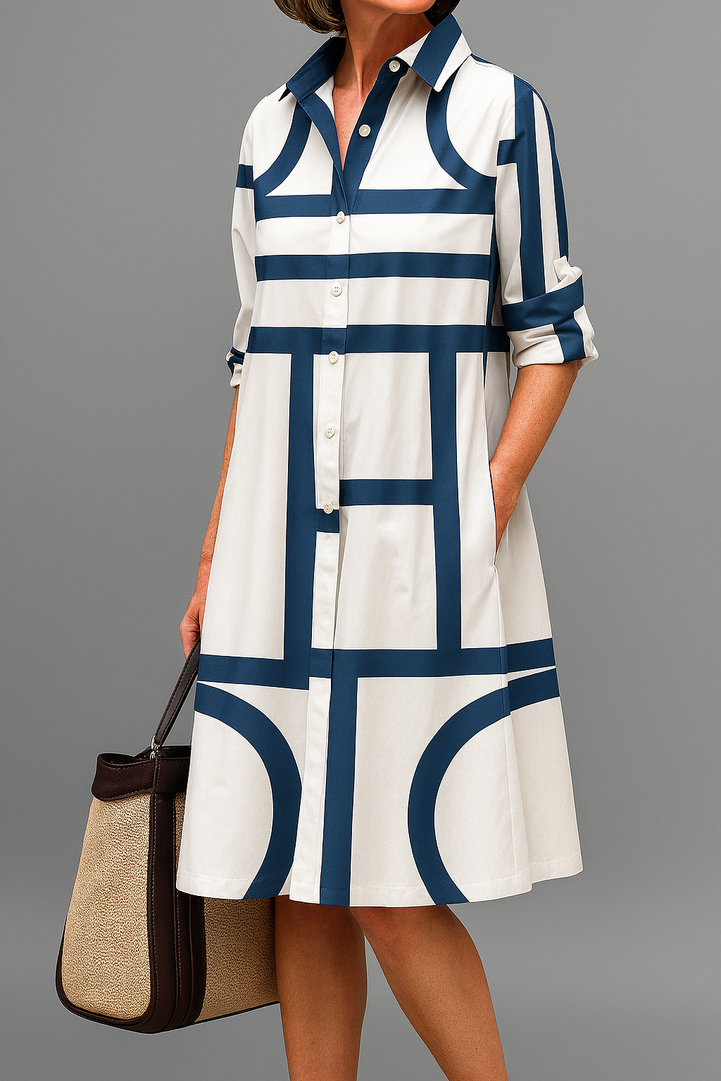 White Shirt Dress