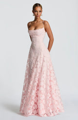 Briar | Women's Floral Sleeveless Maxi Autumn Wedding Guest Dress
