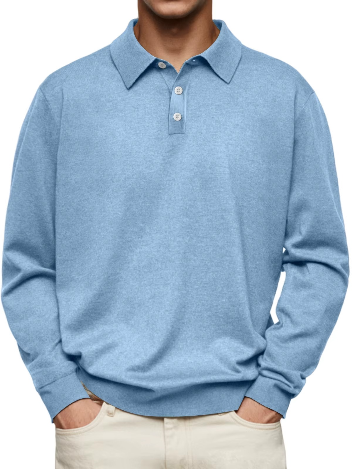 Aiden – Long Sleeve Polo