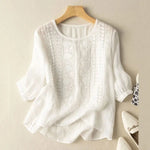 Aurora – Embroidered Relaxed Blouse