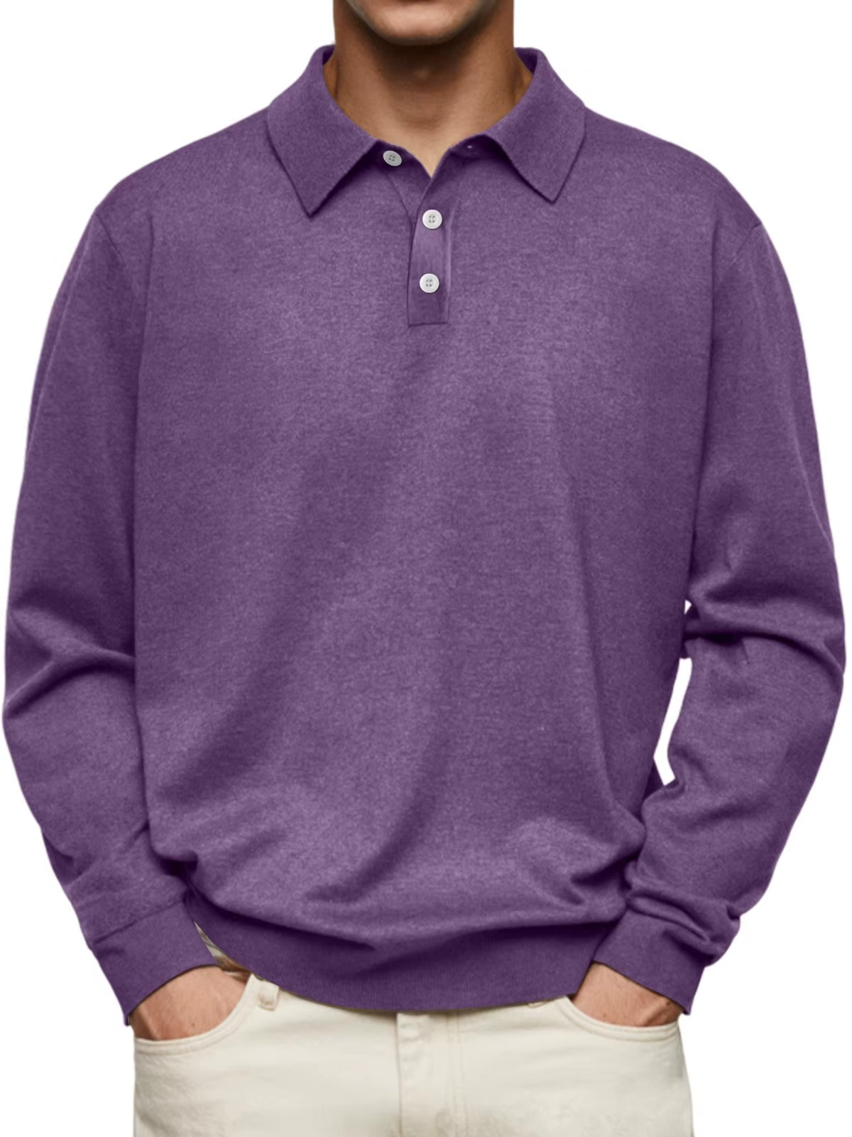 Aiden – Long Sleeve Polo