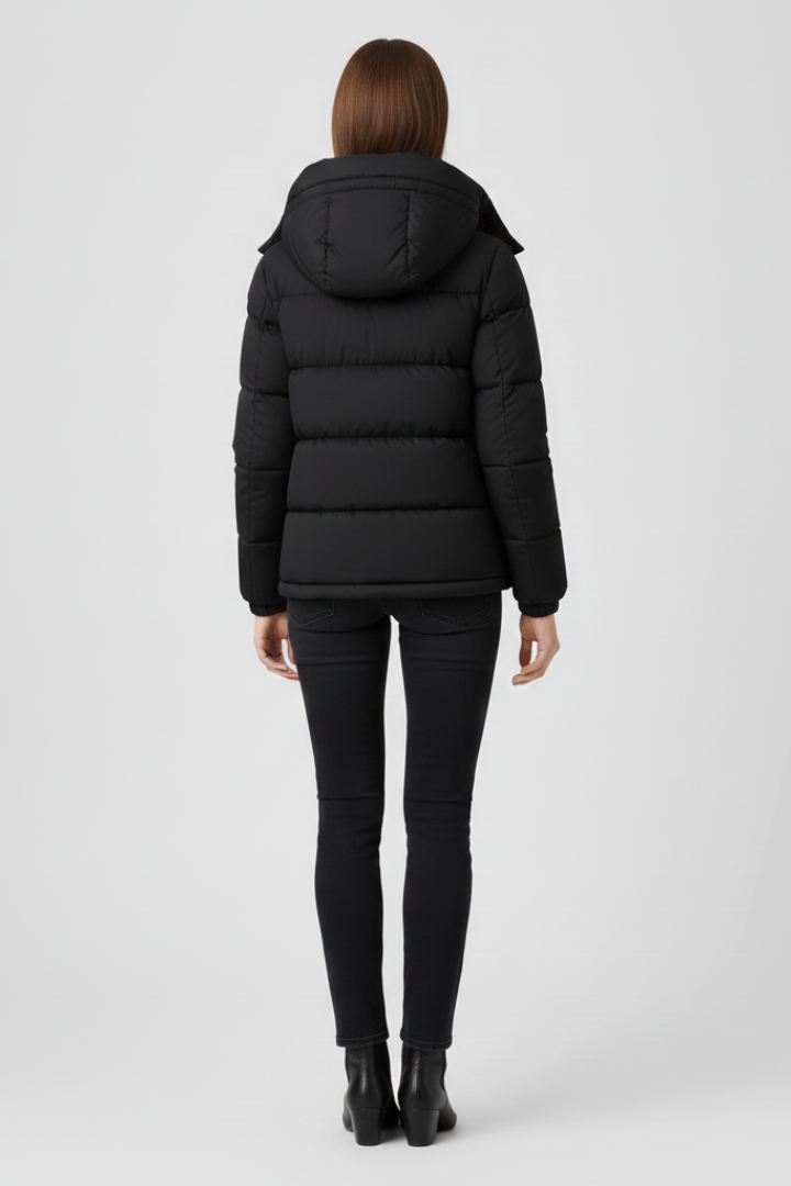 Women's Insulated Jacket with Secure Fit and Strong