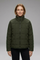 Women’s Jacket with Zip and Quilted Surface