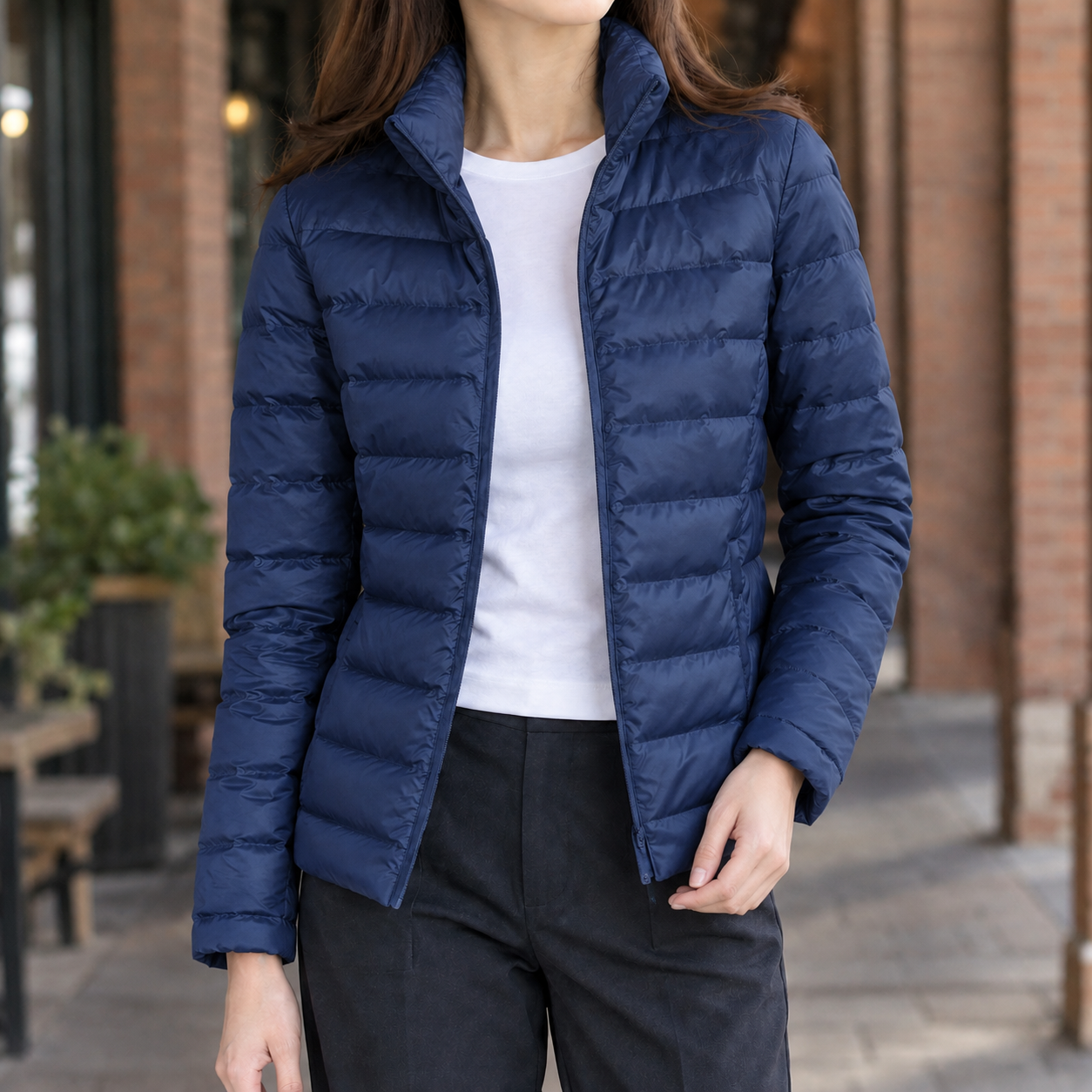 Sibylla Cashmere Puffer Jacket