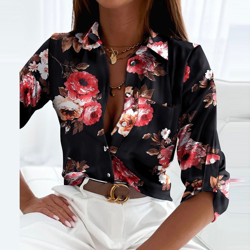 Eva - Classic Collared Blouse